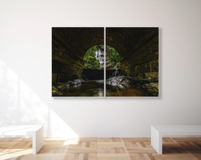 Quadro cascata, cascatinha de taunay , seu quadro, fine art, quadro fine art, quadro de decoração, quadro para sala, quadro para casa, quadro para o quarto