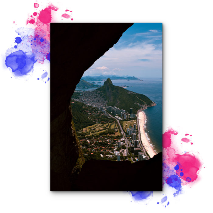 Quadro garganta do céu, pedra da gávea, quadro pedra da gávea, seu quadro, fine art, quadro fine art, quadro de decoração, quadro para sala, quadro para casa, quadro para o quarto